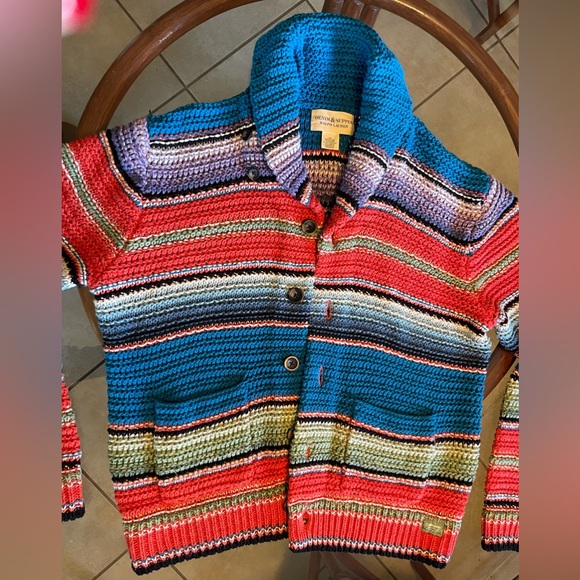 Ralph Lauren Denim and Supply Cotton and Linen Cardigan excellent comfy colorful - Picture 1 of 12